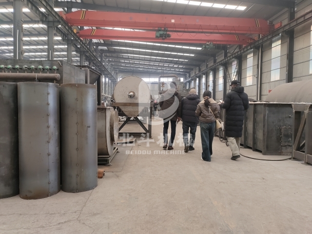 客戶參觀聚焦：北斗機械連續(xù)式炭化爐背后的合作規(guī)劃與技術(shù)交流